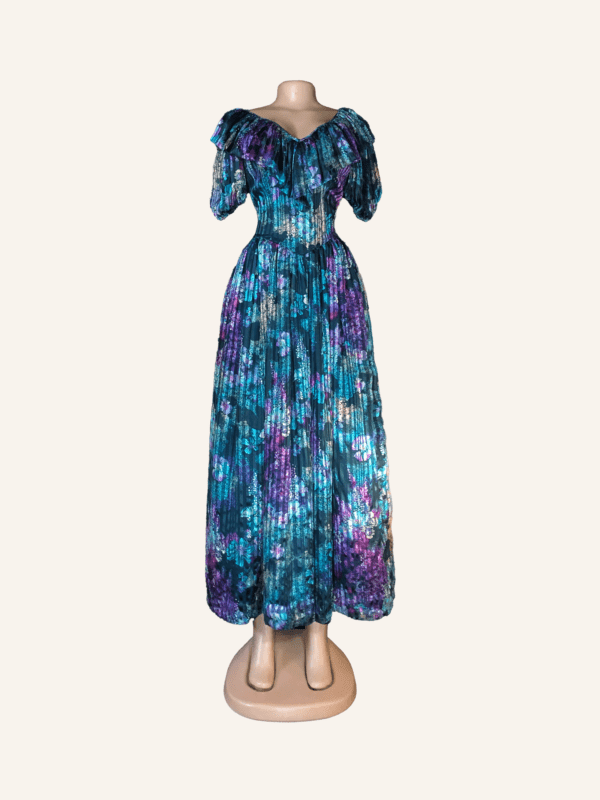 Enchanted Garden Ruffle Maxi Dress