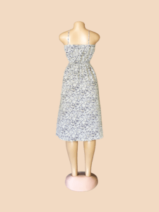 Cameo Rose Floral Chest Tie Sling Dress - Image 2