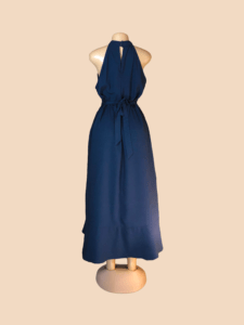 Wallis Navy Blue Elegant Dress - Image 2