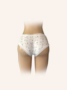 Playful Bear Print Cotton Panty - Image 2